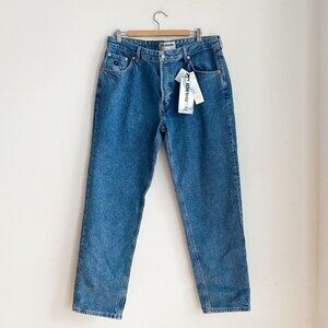 NWT  Zara Rhuigi Medium Wash Baggy Relaxed Fit men's jeans 36W